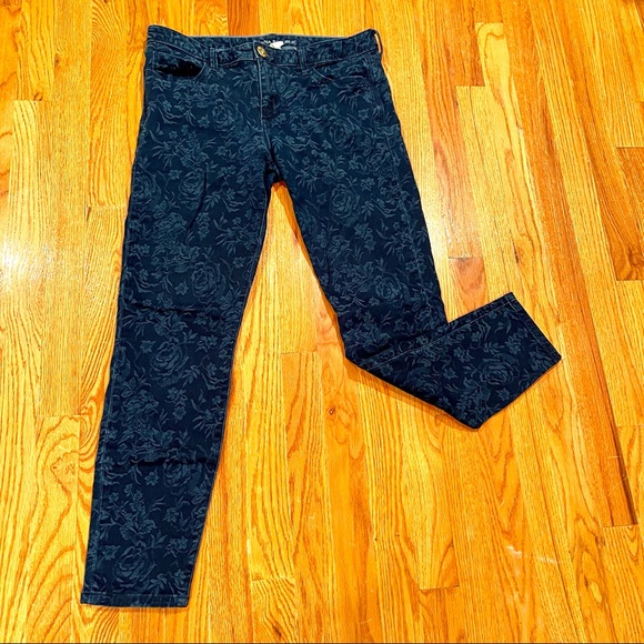 Banana Republic Jeans Banana Republic Womens Floral Imprint Embossed Jeans Sz 29 Poshmark